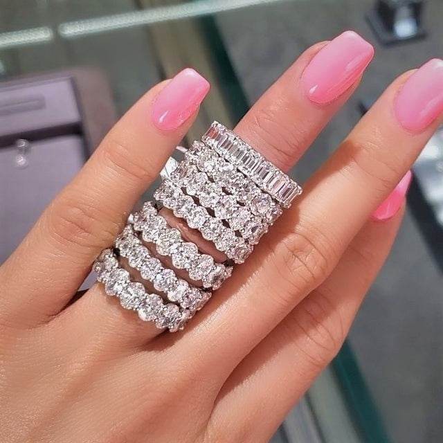 10 Diamond Wedding Rings For Brides Who Love Classic - Jewelry Design Gallery of East Windsor
