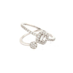 18K White Gold Diamond Fashion Ring - Jewelry Design Gallery of East Windsor