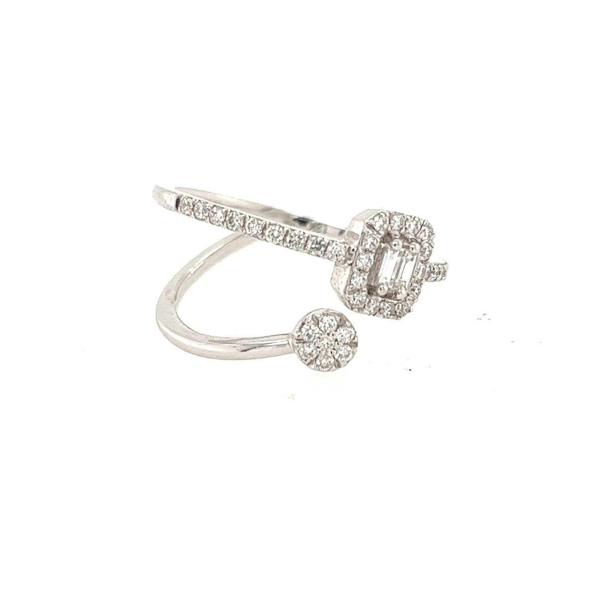 18K White Gold Diamond Fashion Ring - Jewelry Design Gallery of East Windsor