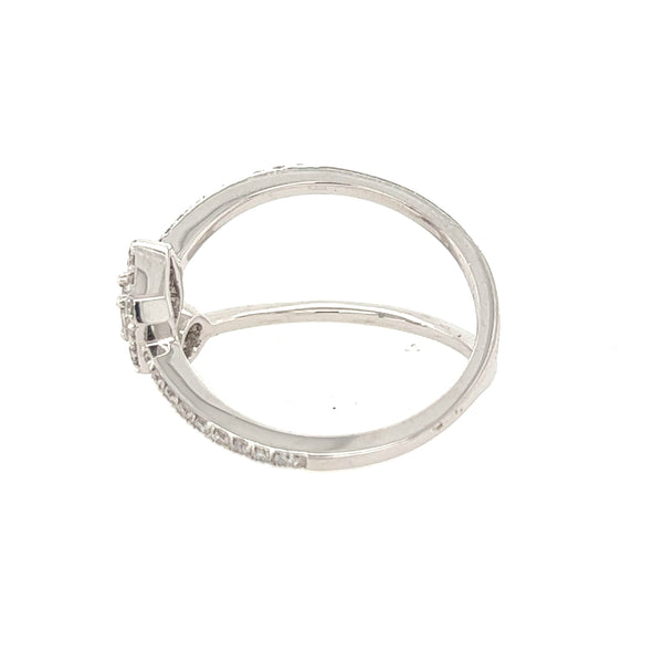 18K White Gold Diamond Fashion Ring - Jewelry Design Gallery of East Windsor