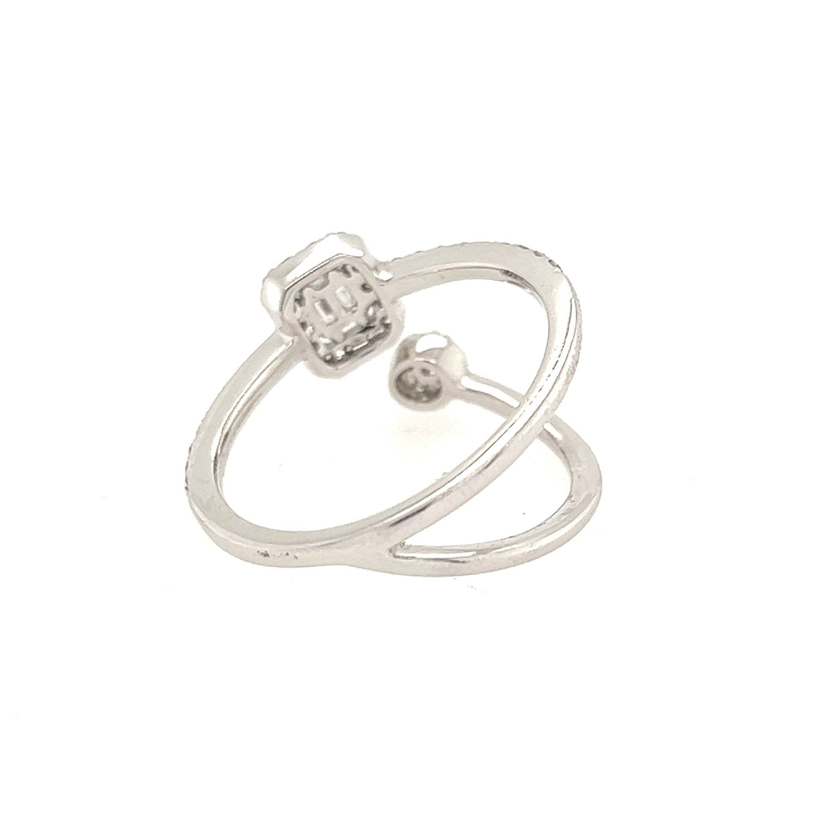 18K White Gold Diamond Fashion Ring - Jewelry Design Gallery of East Windsor
