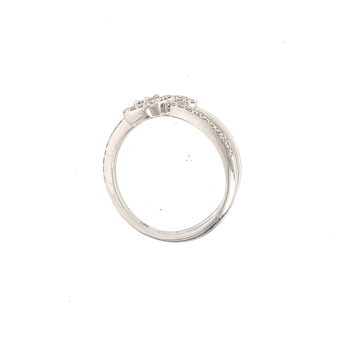 18K White Gold Diamond Fashion Ring - Jewelry Design Gallery of East Windsor