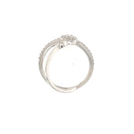 18K White Gold Diamond Fashion Ring - Jewelry Design Gallery of East Windsor