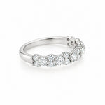 14K White Gold Diamond Wedding Band with .92 carats - Jewelry Design Gallery of East Windsor