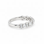 14K White Gold Diamond Wedding Band with .92 carats - Jewelry Design Gallery of East Windsor