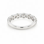 14K White Gold Diamond Wedding Band with .92 carats - Jewelry Design Gallery of East Windsor
