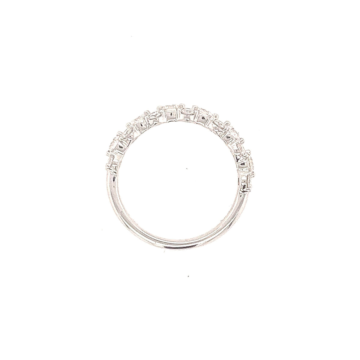 14K White Gold Diamond Wedding Band with .92 carats - Jewelry Design Gallery of East Windsor