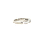 Platinum 1 carat Half Eternity Diamond Wedding Band - Jewelry Design Gallery of East Windsor