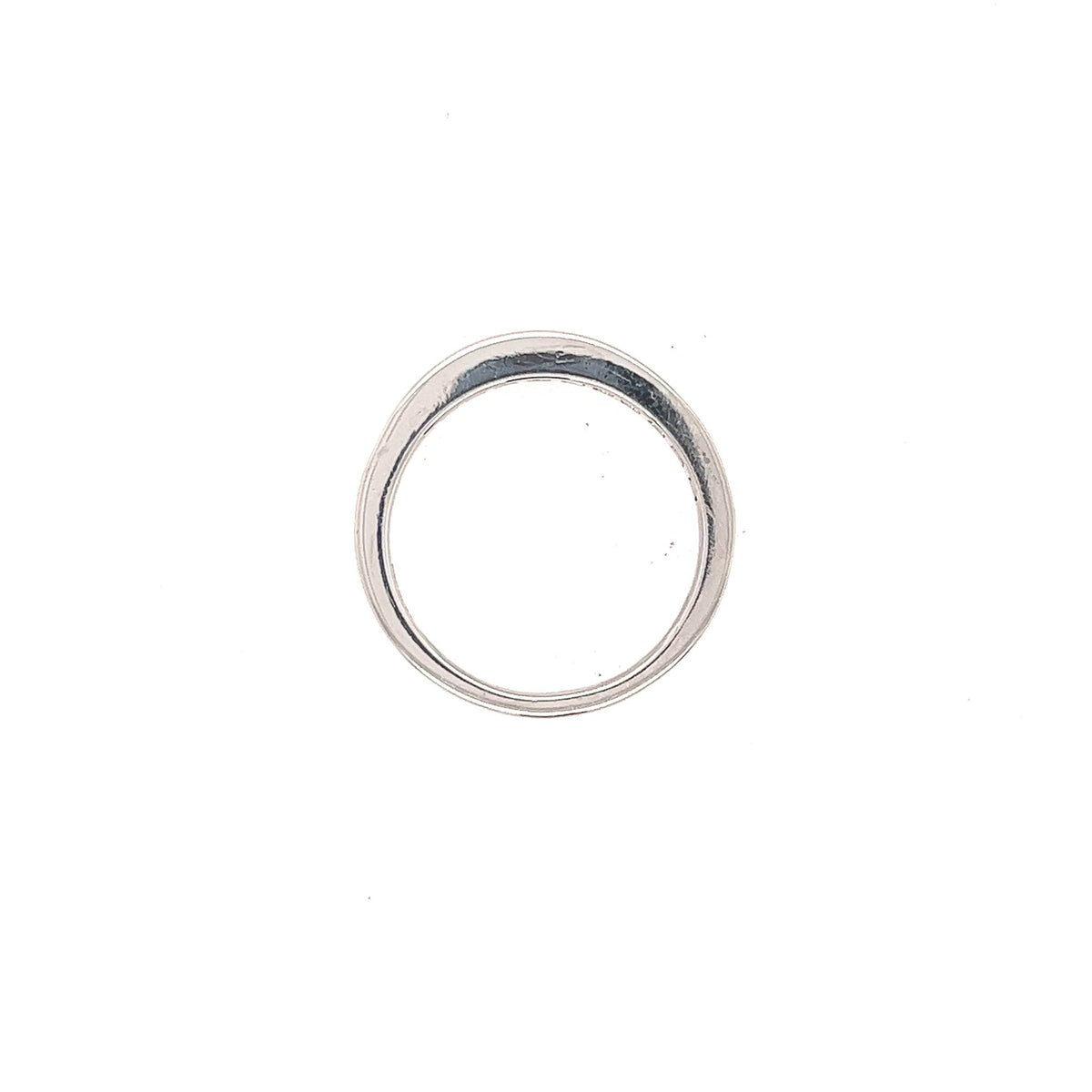 Platinum 1 carat Half Eternity Diamond Wedding Band - Jewelry Design Gallery of East Windsor