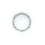 14K White Gold Marquise Diamond and Sapphire ring - Jewelry Design Gallery of East Windsor