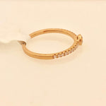 18K Diamond Dainty Wedding Band Ring - Jewelry Design Gallery of East Windsor